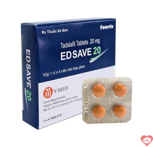  Review EdSave 20mg Thuốc cường dương Ed Save tăng sinh lý nam giới kéo dài thời gian  giá tốt 